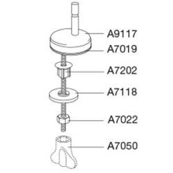 Pressalit universalbeslag